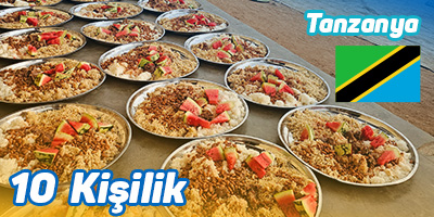 Yemek İkramı 10 Kişilik Tanzanya