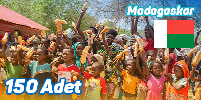 Ekmek Dağıtımı 150 Adet Madagaskar