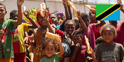 Ekmek Dağıtımı 50 Adet Tanzanya